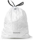 Brabantia PerfectFit Trash Bags (Size M/16 Gal) Thick Plastic Trash Can Liners with Drawstring Handles (40 Bags)...