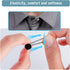30pcs, Collar Extenders,Elastic Button Extender for Dress Shirts,Invisible Neck Extender, Button Extenders for Men and Woman for Dress, Shirts,Sui...