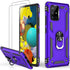 LUMARKE for Galaxy A51 5G Case with Screen Protector,Pass 16ft. Drop Tested Military Grade Protective Phone Cover with Magnetic Ring Kickstand Com...