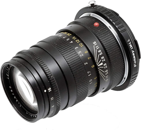 Fotasy Leica M Mount Lens to L Adapter, Copper, LM Lens Adapter to L Mount, Compatible with Panasonic S1 S1H S1R S4 S5 Leica SL SL2 TL2 TL Leica T...
