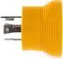 Camco 55338 PowerGrip 30 Amp 4-Prong Generator Adapter , YELLOW...