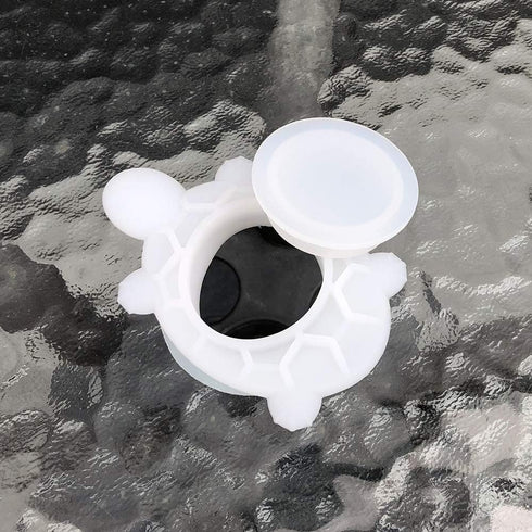 DGQ Extra Large 2" Silicon Umbrella Table Hole Cap - Turtle Shape Patio Table Umbrella Thicker Hole Ring Plug and Cap Set...