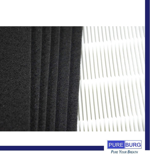 PUREBURG 115115 Replacement Filter Compatible with Winix C535 909 9800 5300 6300 5300-2 6300-2 P300 C535 5000b 5000 5500 WAC5300 WAC5500 WAC6300 A...