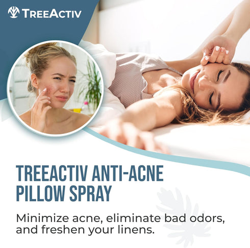 Anti-Acne Pillow Spray, 4 fl oz, Lavender Sleep Spray for Pillows, Pure Lavender Essential Oil Air Freshener, Pillow Linen Spray for Bedding, Arom...