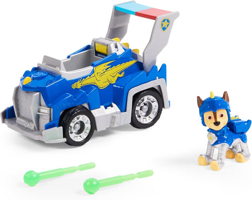 Paw Patrol, Rescue Knights Chase Transforming Toy Car with Collectible Action Figure, Kids Toys for Ages 3 and up...