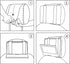 DVD Player Headrest Mount Holder Portable DVD Player Mount Car Back seat Headrest Holder for Swivel & Flip Portable DVD Player 7 inch to 12 inch -...