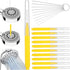 Gatuida Shower Head Cleaner: Small Gaps Hole Anti-Clogging Shower Head Cleaning Brush, Shower Nozzle Clog Removal Picks Shower Cleaner Brushes for...