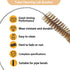 7Pcs Brass Tube Brushes Bottle Brush Wire Tube Brushes, Long Wire Cleanling Brushes Tube Cleaning Lab Brushes Straw Cleaner Brush Wire Bottle Brus...