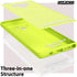 oakxco for Samsung Galaxy Note 9 Phone Case Liquid Silicone, Fluorescent Bright Solid Color, Cute Thin Slim Soft Rubber TPU Plain Smooth Gel Matte...
