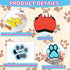 Dog Paw Bulletin Board Set Pawsitive Behavior Classroom Bulletin Board Decoration Dog Paw Prints Cutouts Trim Borders Paw Prints Cutouts for Educa...