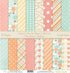 Pattern Paper Pack - Love is in the Air - Scrapbook Premium Specialty Paper Single-Sided 12"x12" Collection Includes 16 Sheets - by Miss Kate Cutt...