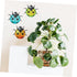 MERRYHAPY 3pcs Wall Wrought Iron Pendant Garden Decor Metal Ladybug Garden Wall Art Lawn Decorations Outdoor Yard Iron Animal Decor Hanging Wall A...