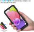 Lanhiem Samsung Galaxy A03s Phone Case, IP68 Waterproof Dustproof Case with Built-in Screen Protector, Full Body Heavy Duty Shockproof Protective ...
