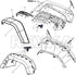Rexka Fender Flare Hardware Kit for 2007-2018 Jeep Wrangler JK & Unlimited JK 68039280AA 6030441 6506007AA (Pack of 45)...