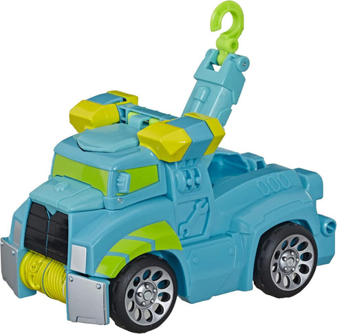 Transformers Playskool Heroes Rescue Bots Academy Hoist Converting Toy Robot, 6" Action Figure, Toys for Kids Ages 3 & Up, Brown/a...