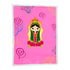 Linzy Plush Virgin Mary Our Lady of Virgen de Guadalupe Baby Double Blanket, Super Soft Baby Double Blanket (50x40 Inch), Pink, 62312...