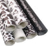 6pcs 7.7" x 12.9" (20 cm x 33 cm) Black White Series Cow Pattern Faux Leather Sheet Synthetic Leather Sheets Assorted for Earrings Hair Bows Makin...