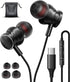 USB C Headphones Wired Earbuds for iPhone 15 Pro Max with Mic Volume Control Stereo Noise Cancelling, Type C Earphones for Samsung Galaxy S24/S23/...