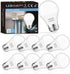 Cotanic 8 Pack Ceiling Fan Light Bulb 5000K Daylight, E26 Base A15 LED Bulb 60W Equivalent, 6W Small Light Bulb for Refrigertaor, Chandelier Light...