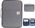 BTSKY New Universal A4 Document Bags Portfolio Organizer- Waterproof Travel Gear Organizer Zipper Case/Document File Bag for Ipads, Notebooks, Pen...