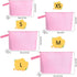 10 Pieces Cotton Canvas Makeup Bag with Bottom and Strap, Multi-Purpose Cosmetic Bag with Zipper Travel Toiletry Pouch, Blank DIY Craft Bag Pencil...