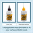 Spot On® Acrylic Pouring Oil - 100% Pure Silicone - Made in The USA - Precision Needle Applicator - Meets Your Artistic Needs for Superior Cell Cr...