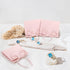 40 Pieces Microfiber Jewelry Pouch, 8 x 8 cm Jewelry Package Bags with String, Luxury Small Gift Bag, Pink Envelope Style Bracelet Packaging Bow T...
