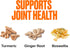 VitaHustle Turmeric Ginger Gummies for Inflammation, Joint Flexibility, Muscle Recovery, Low Sugar, Vegan, Gluten Free, Non GMO, Orange Flavor, 50...
