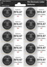 RFA-67 RFA-67D-11 6V Replacement Battery Long-Lasting & High Capacity Compatible with PetSafe Electronic Collars 10-Pack...