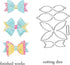 3 Sets Bow Tie Metal Die Cuts,Christmas Bowtie Hair Bow Cutting Dies Cut Stencils for DIY Scrapbooking Decorative Embossing Paper Leather Scrapboo...