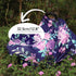 Carseat Cover Girls, Multiuse - Nursing Breastfeeding Covers, Purple Flower Theme, Car seat Canopy, Stretchy Soft Breathable...