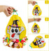 CCINEE 24pcs Drawstring Goody Bags - 12 Styles Halloween Treats Bags for Kids' Trick or Treat Party Favor Supplies...