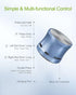 EWA A109mini Bluetooth Speaker with bass Radiator, Enhanced Impactive Bass, Portable Loud Speake, Perfect Travel Wireless Speaker for Home, Hiking...