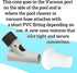 Pool Cleaner Cone Reducer Parts GW9015 Compatible with Pentair Kreepy Krauly SandShark and PoolShark Automatic GW9000...