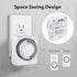 HBN Indoor Timers for Electrical Outlets,24 Hour Mechanical Outlet Timer,Dual Outlets,15 Minute Intervals,2 Polarized Outlets,Heavy Duty Daily On/...