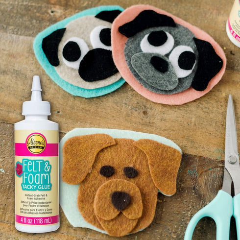 Aleene's Felt and Foam Tacky Glue, 4 FL OZ, Original Version...