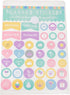 6’’ x 9’’ Vertical Clear Plastic Envelopes Receipt Stickers File Storage 20 Pack Hook Loop Closure...