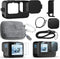 Accessories Kit for Go Pro Hero12/Hero11/Hero10/Hero9 Black,Carrying Case+Silicone Case with Rubber Lens Cover+Screen Protector+Battery Side Cover...
