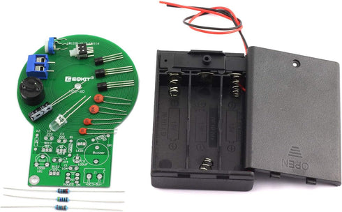 1Set Soldering Practice Kit, DC 3~5V Metal Detector Module DIY Electronic Part, Produces Sound and Light After Detecting Metal......