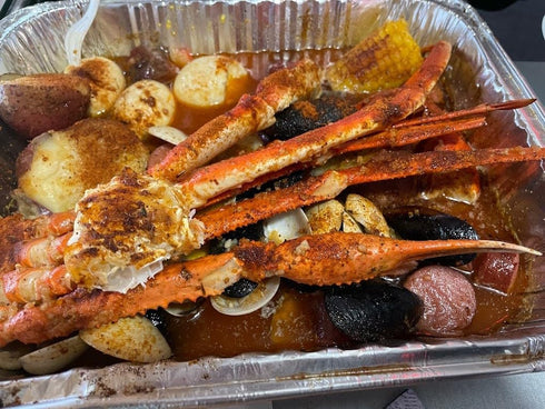Detroit Seafood Express Garlic butter Sauce...