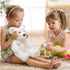 Karenhi 10 Inch The Lord's Prayer Bear with Ribbon Stuffed Bears Plush White Plush Stuffed Animal Religious Baptism Gifts for Girls Boys Baby...