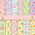 Scrapbook Paper 11.8x11.8 Inch Spring Flowers Pattern Paper Double-Sided Craft Paper Decorative Paper Folded Flat for Art Craft DIY Card Making, S...