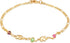Barzel 18K Gold Plated Elephant Anklet For Women - Made In Brazil...