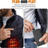20000mah 5V/2A Heated Electric Vest Jacket Battery Pack Power Bank for Heating Vests Jackets Hoodies Coats Pants for Men for Women with Dual USB O...