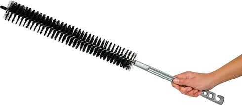 25 Inch (64cm) Flexible Lint Remover Cleaning Coil Brush for Dryers, Radiators, Refrigerators, Baseboards, and Other Special tasks. Coil Grill Bru...