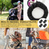 DOERDO 4Pcs Baby Stroller Wheel Cover Protection Covers for Baby Stroller Wheelchair, Black, Large...