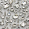TANOSII Sew on Rhinestones 100 PCS Mixed Shapes Glass Rhinestones Sew on Crystal Gems Mental Flatback with Silver Claw for Jewelry Crafts Clothes ...