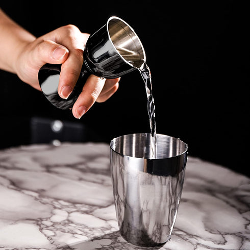 Homestia Double Cocktail Jigger for Bartending with 2 measurement units Inside (OZ&ML), Bell Jigger 2 OZ 1 OZ, 304 Stainless Steel Jigger, Bar Acc...
