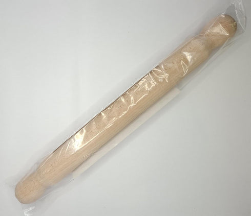 Tuuli Kitchen – French Wooden Rolling Pin, Baking Roller for Rolling Out Pizza, Pasta, Puff and Other Doughs, 40 x 4 cm...