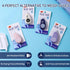 4 PACK Double Sided Tape Roller, Permanent Adhesive Scrapbook Tape Dispenser Runner, Glue Tape for Home Office School Crafts & Arts Projects, 6MMx...